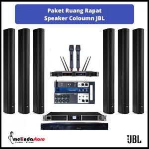 Paket Sound System Ruang Rapat Speaker Coloumn JBL CBT 100 | 6 Speaker